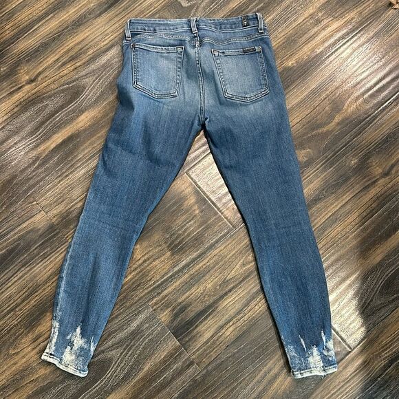 7 for all Mankind Ankle Skinny Jeans - Picture 6 of 8